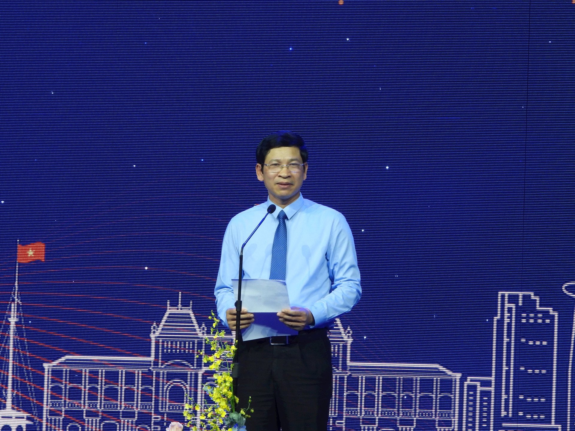 Thứ trưởng Bộ Văn hóa, Thể thao và Du lịch Hồ An Phong phát biểu